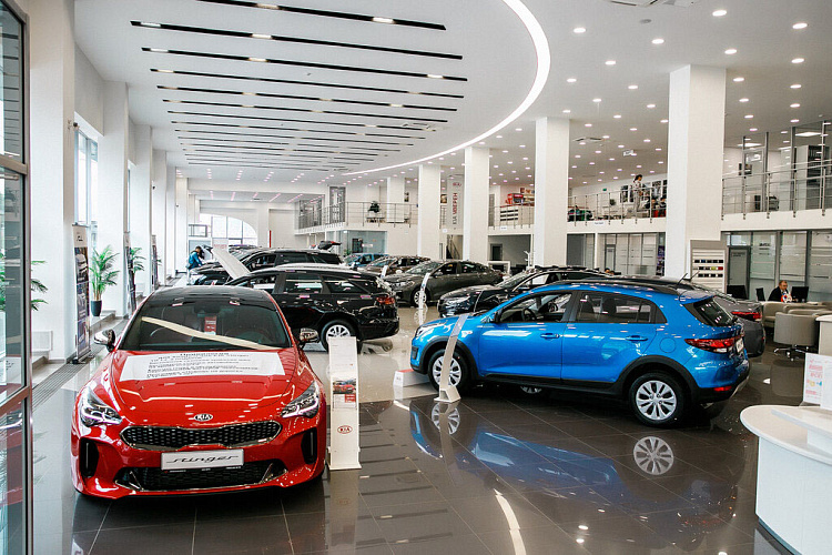 Автосалон KIA - освещение рис.4